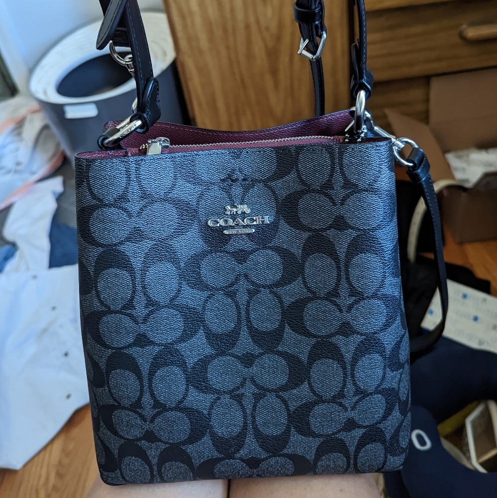 Coach small town bucket bag